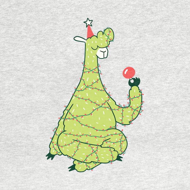 Christmas Tree Llama by Babyborn